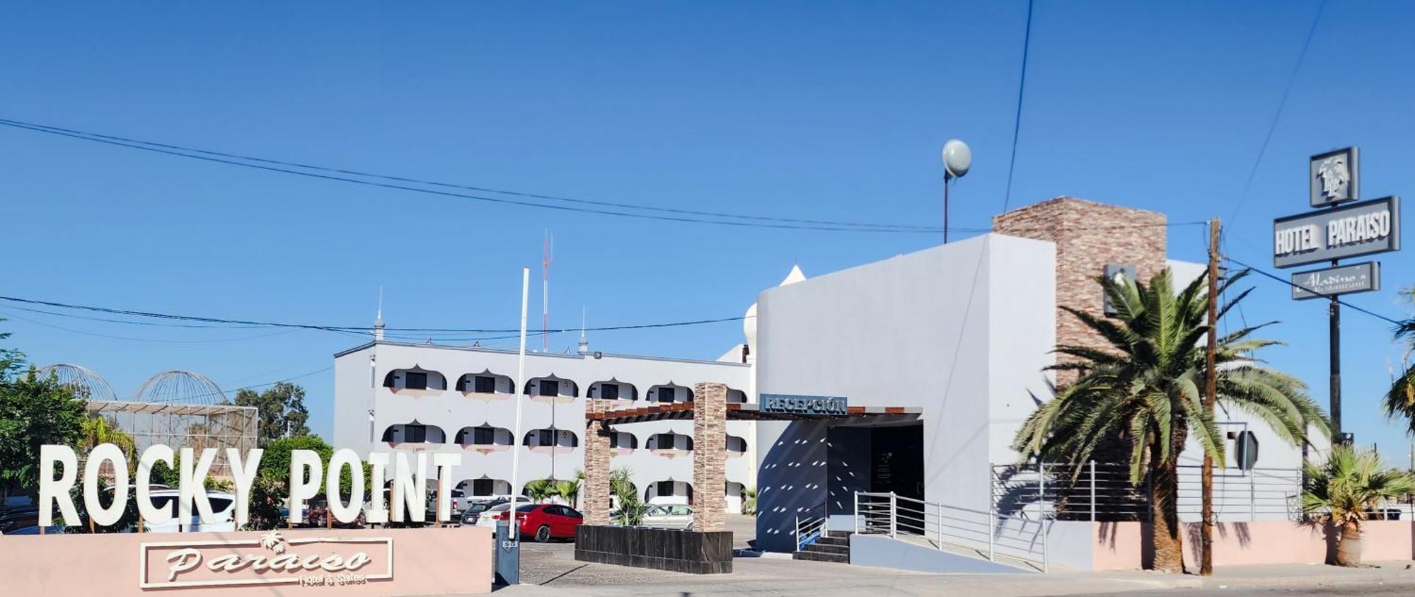 Hotel Paraiso Puerto Penasco Bagian luar foto